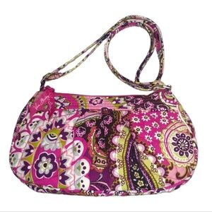 Vera Bradley Very Berry Paisley Frannie Kids Bag Adjustable Straps Quilted